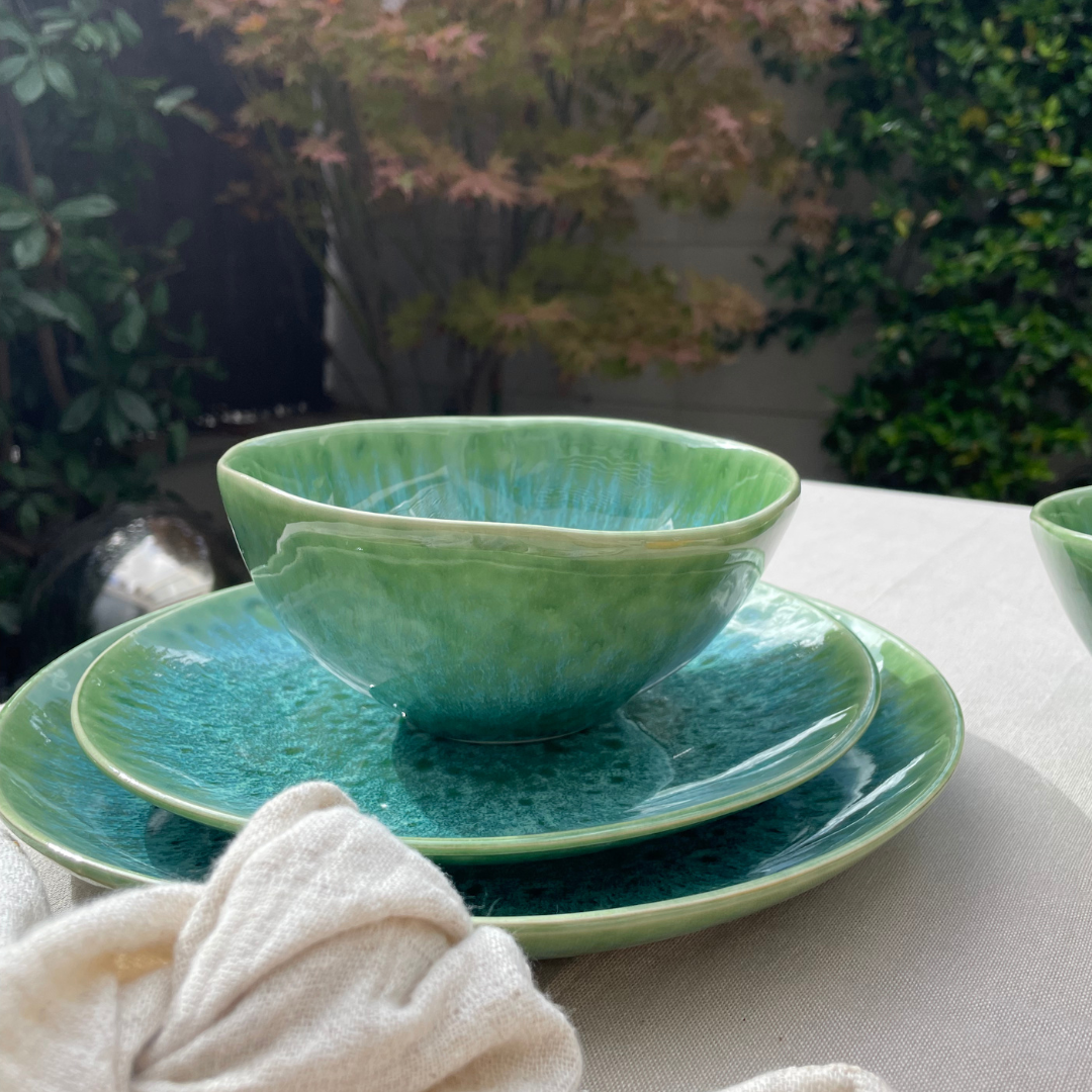 Dish Set Esmeralda