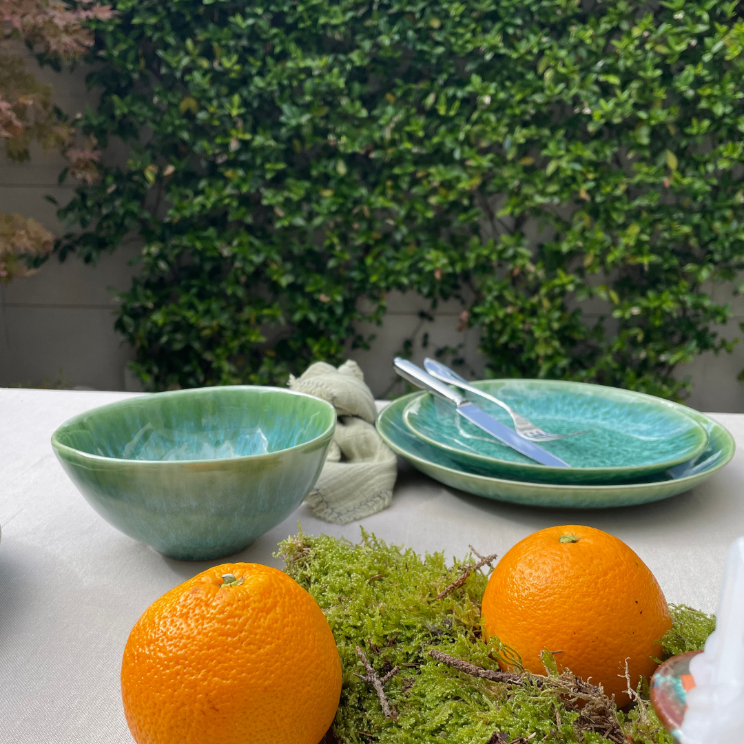 Dish Set Esmeralda