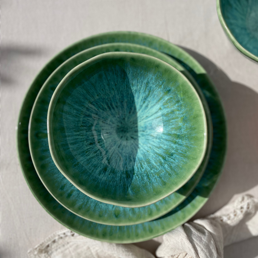 Dish Set Esmeralda