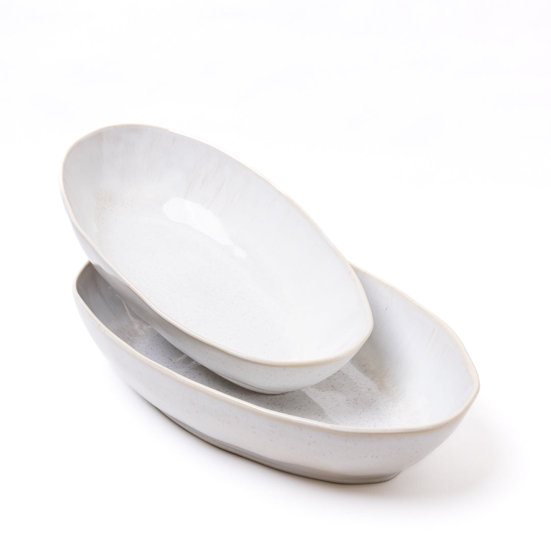 Baker Oval Mar Beige L