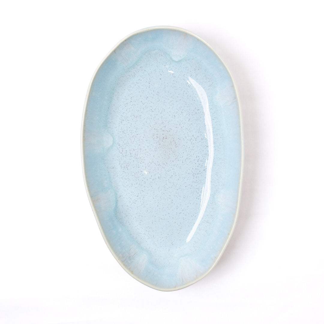 Baker Oval Mar Blue L