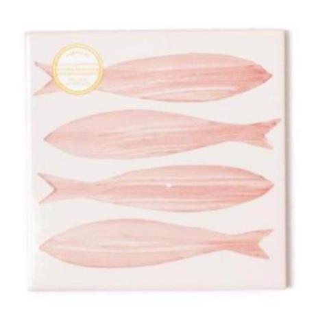 Azulejo Peces Rosa