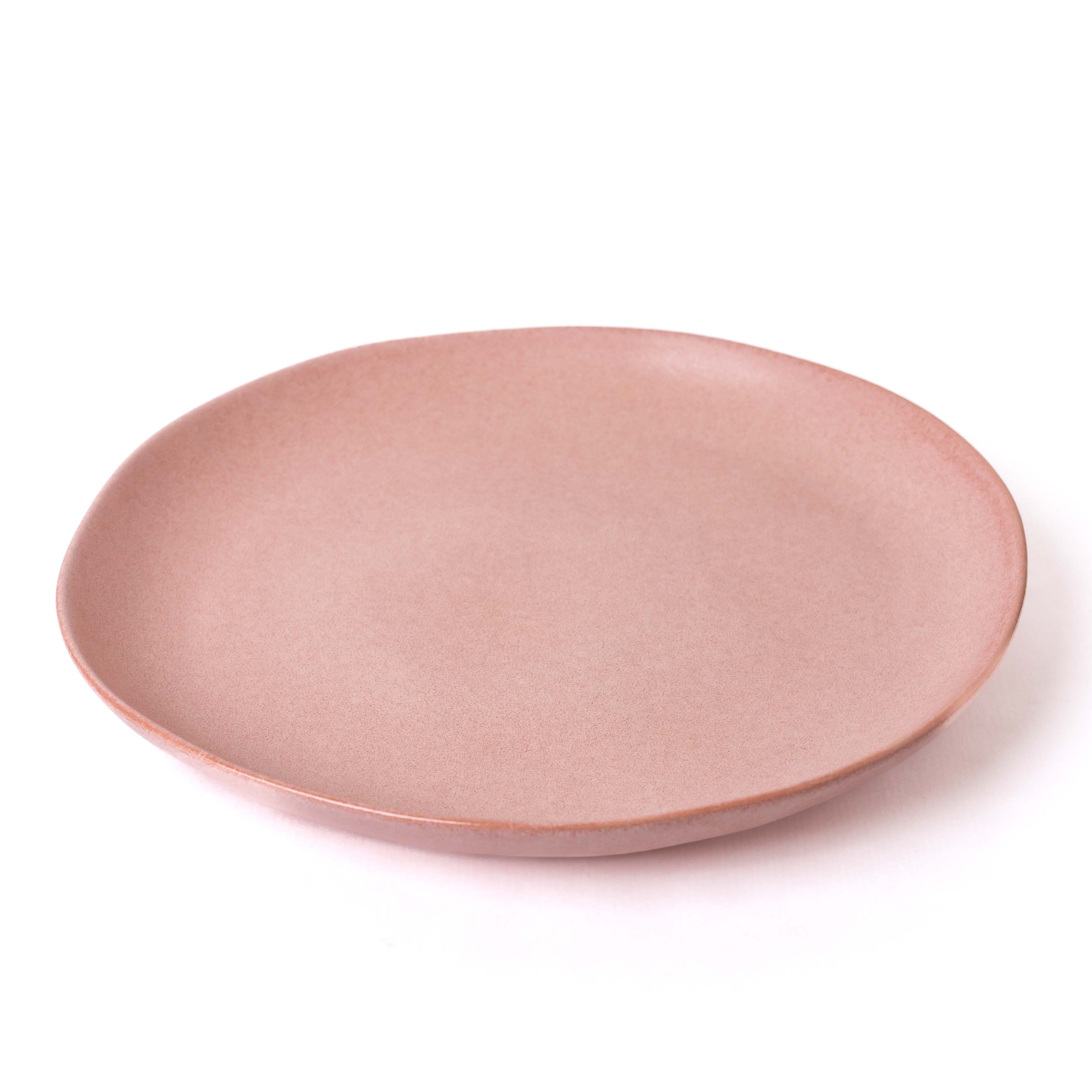 Plato Llano Madeira Rosa