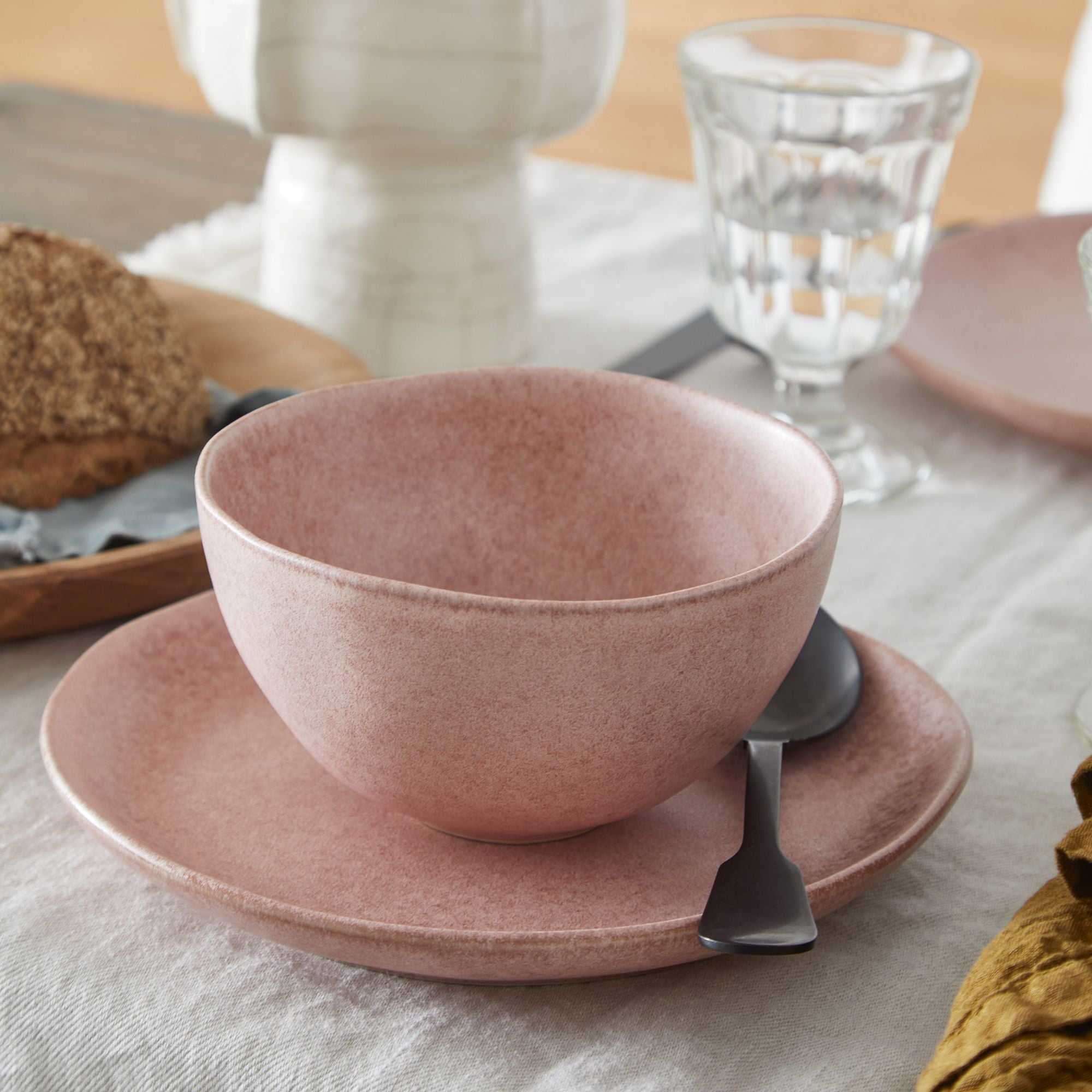 Bowl Madeira Rosa