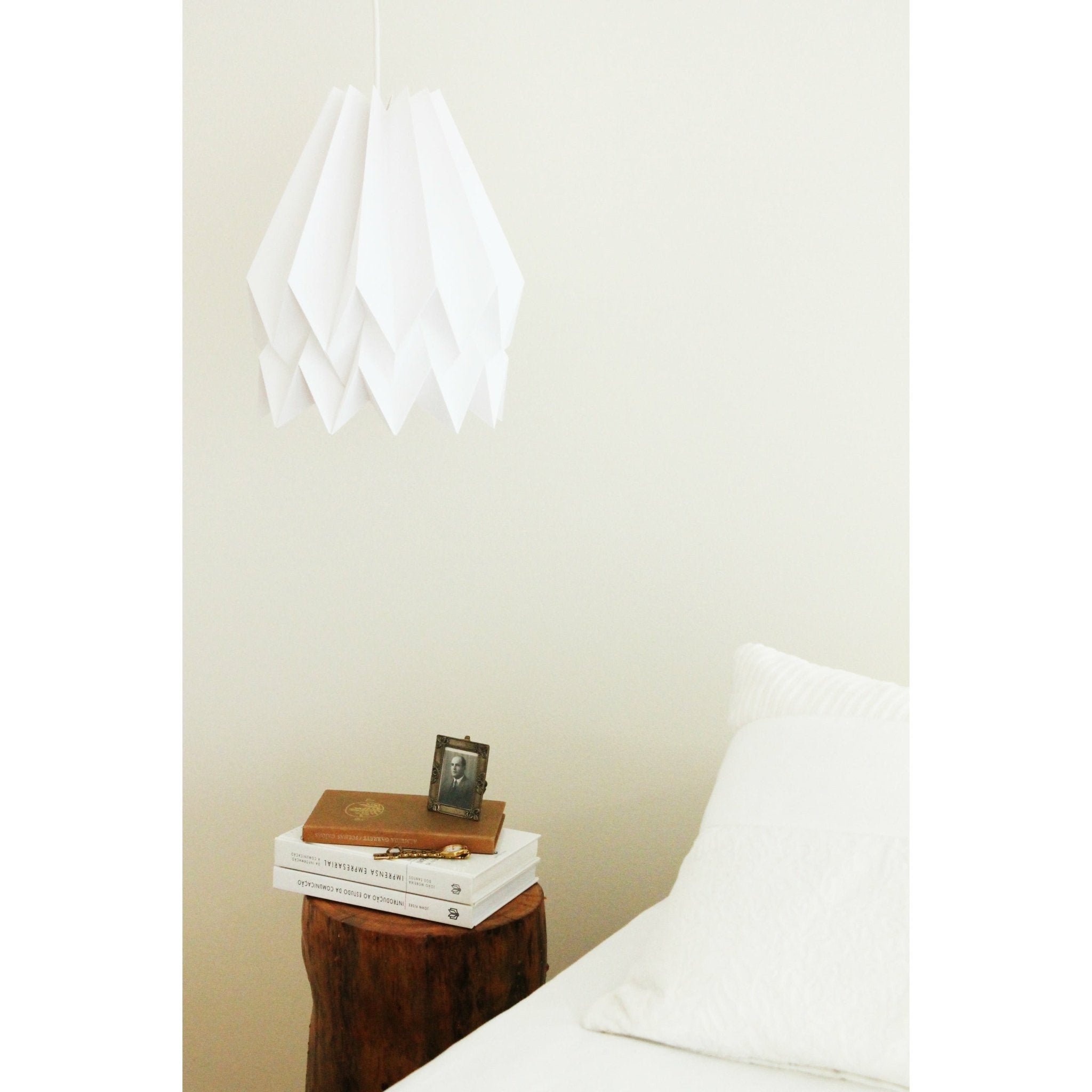 Lámpara de techo Orikomi Liso Blanco Polar - SearaCollection