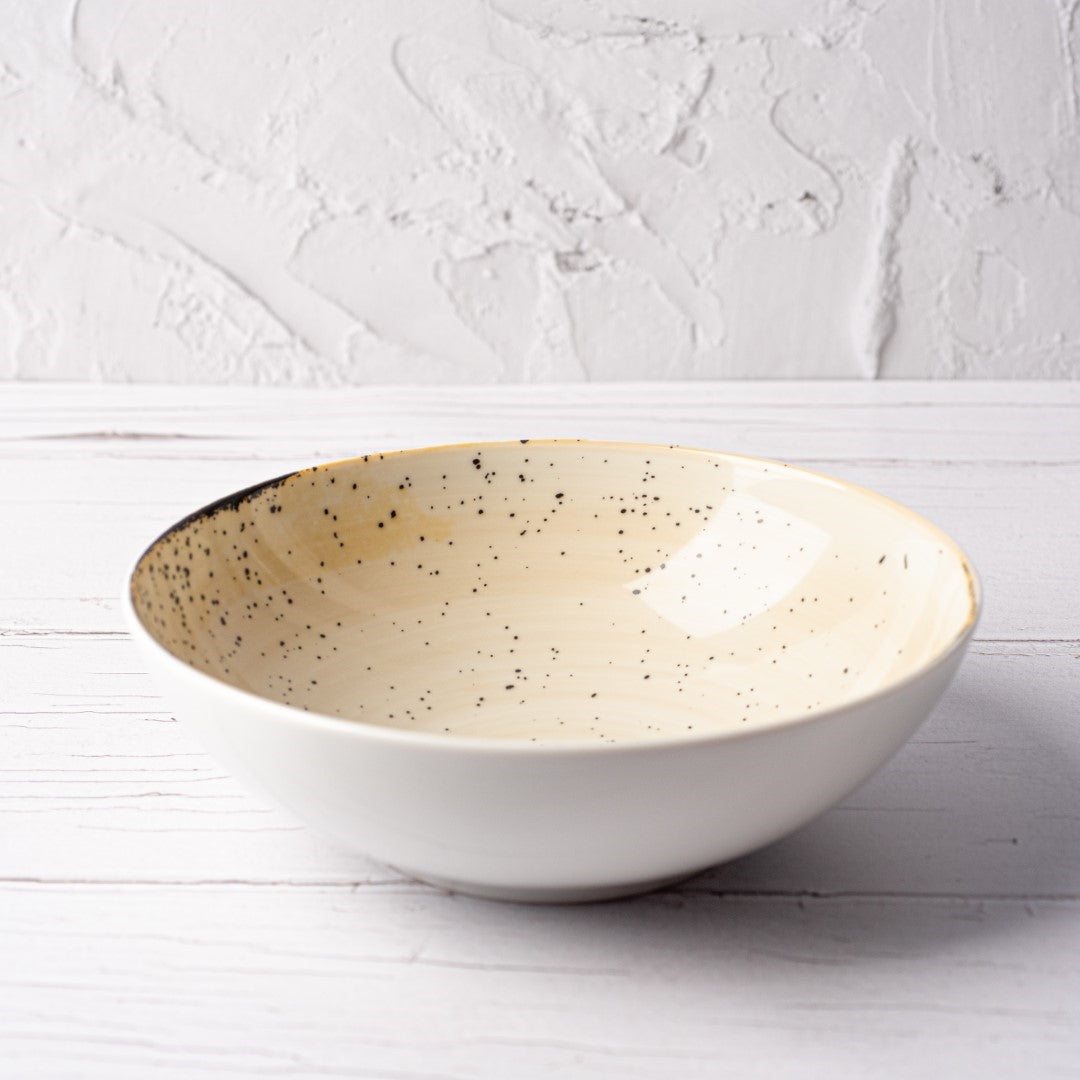Plato Hondo Rustico Beige - Seara Collection