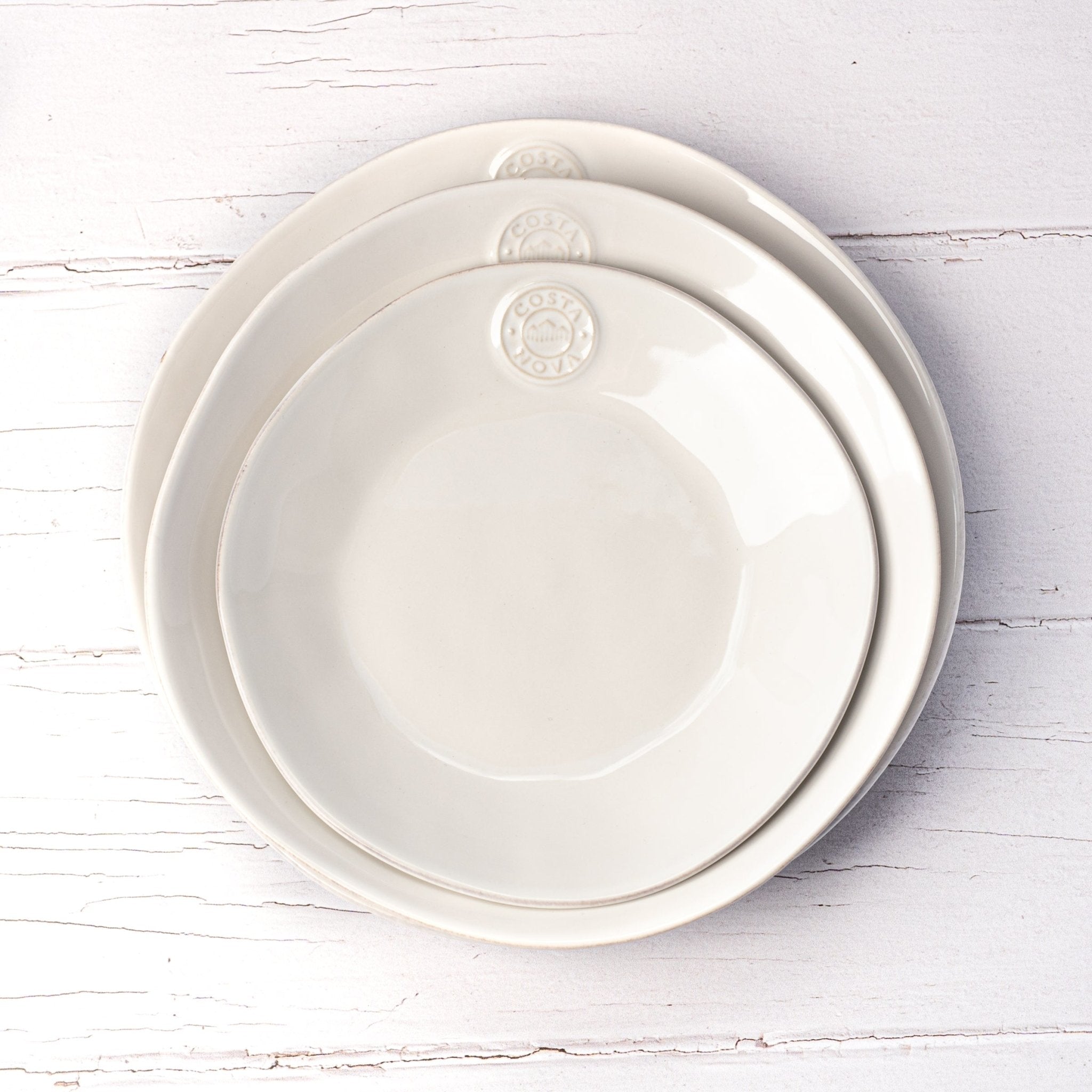 Plato Hondo/Pasta Nova Marfil - Seara Collection