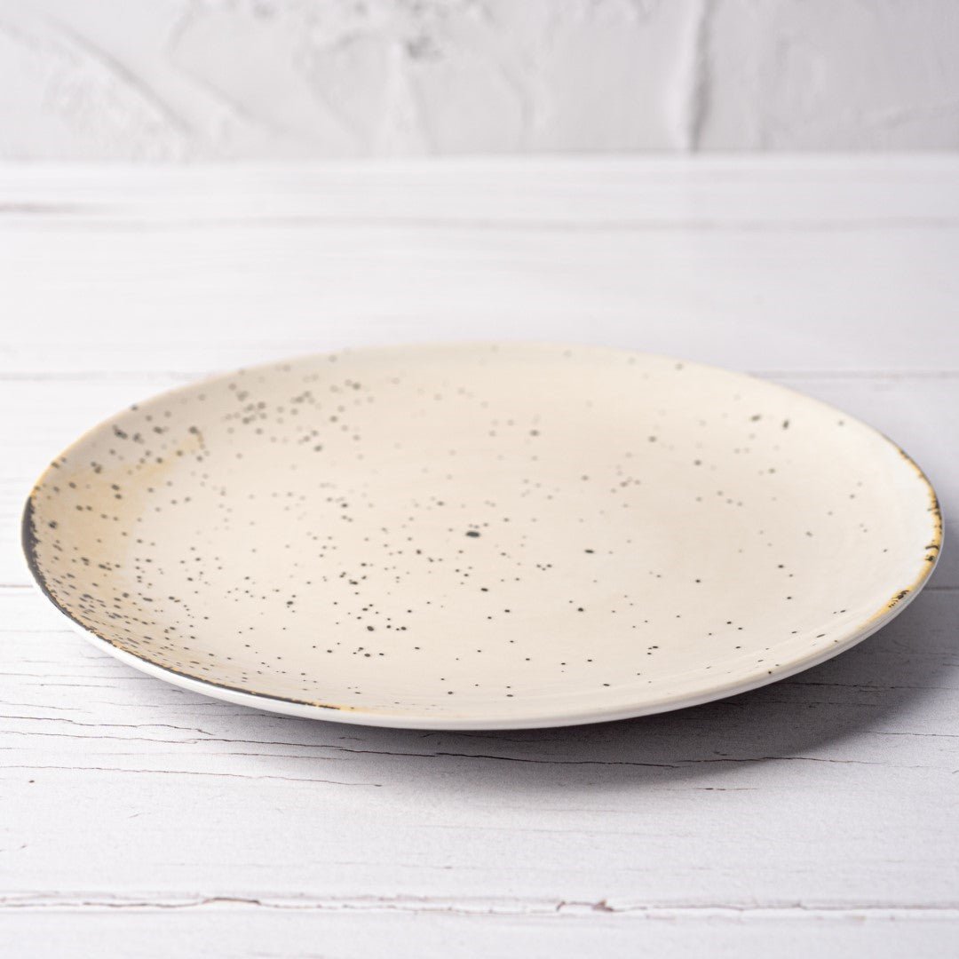 Plato Llano Rustico Beige - Seara Collection