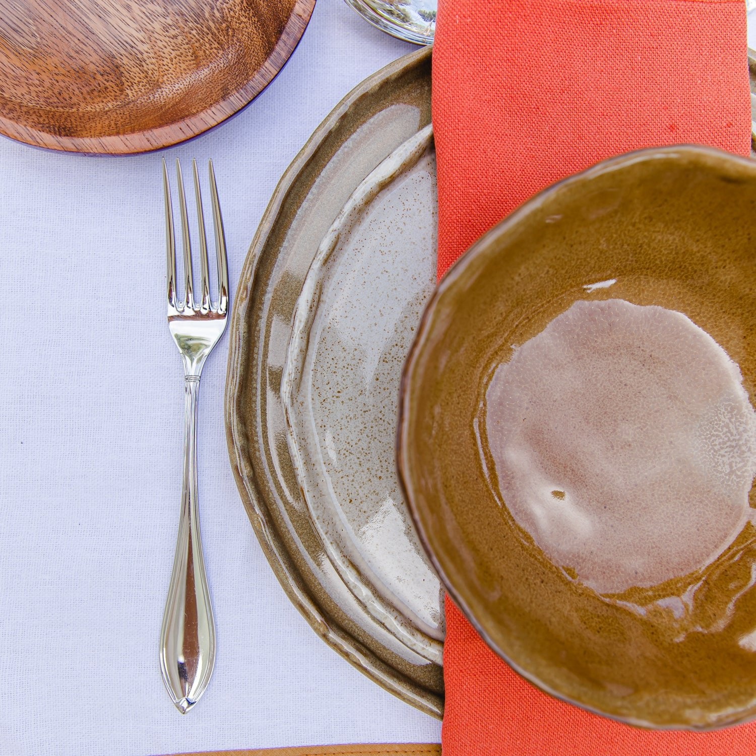 Plato Postre Tierra - Seara Collection