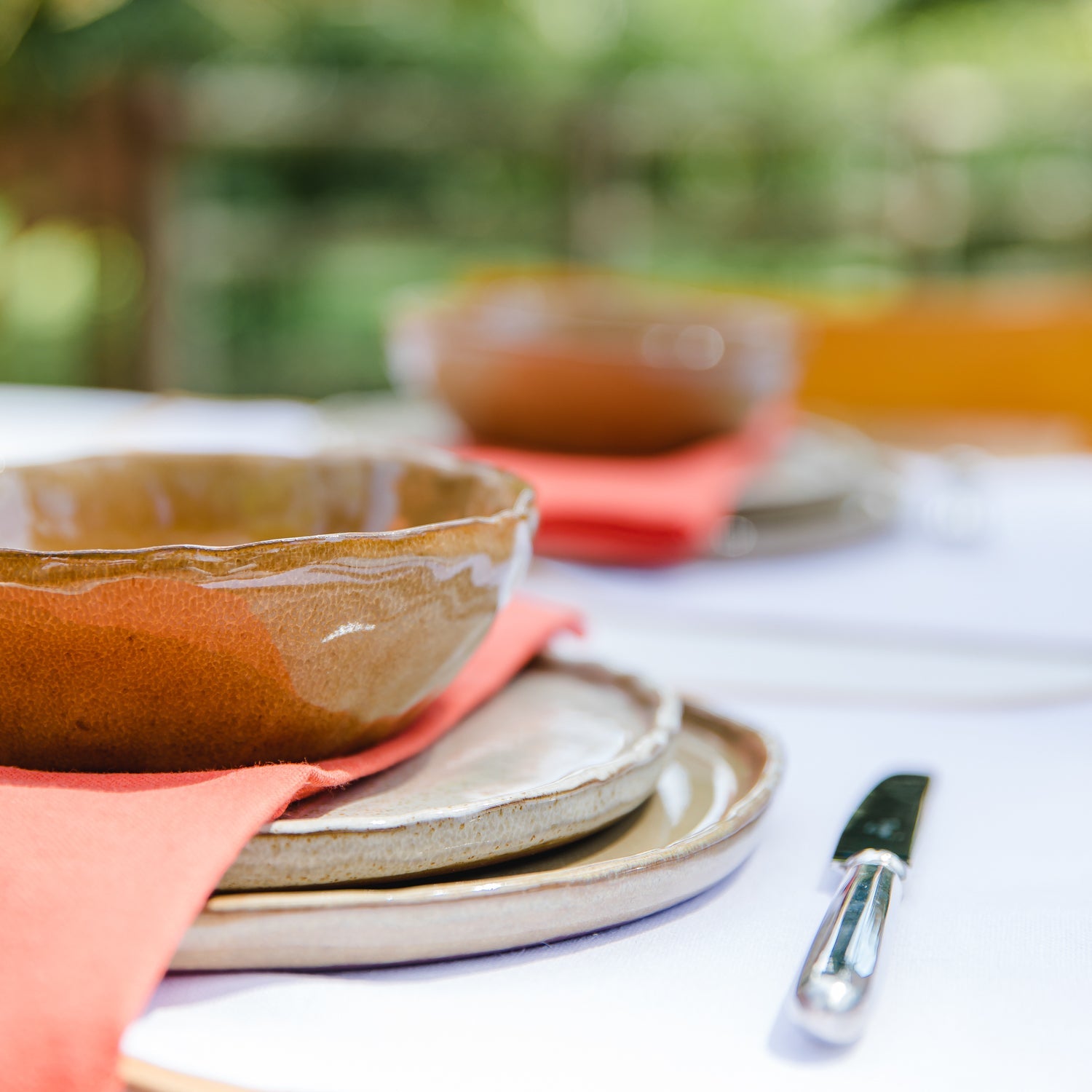 Plato Postre Tierra - Seara Collection