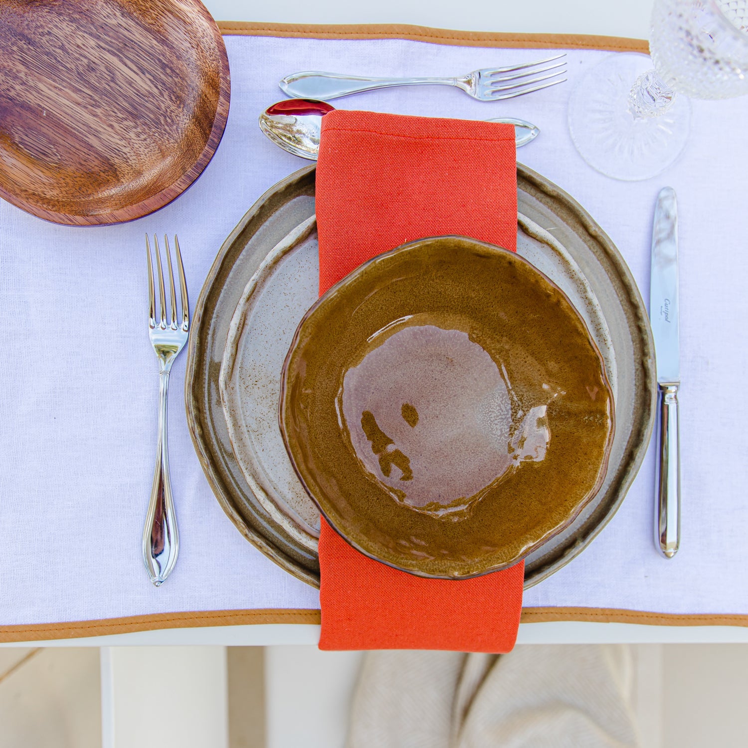 Plato Postre Tierra - Seara Collection