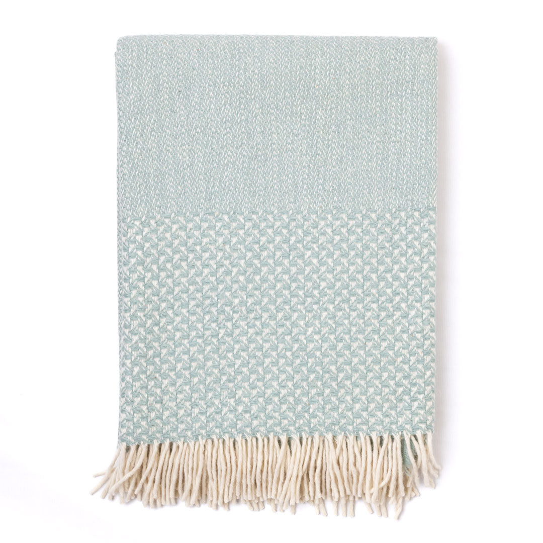 Blanket Nube Ocean 100% Sheep Wool 180x130cm