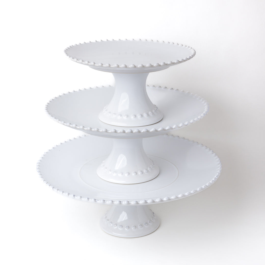 Cake plate with base L