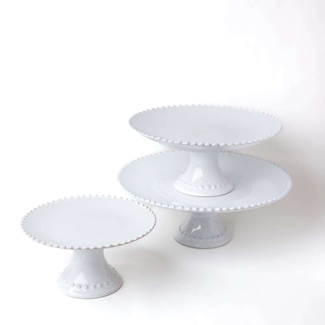 Cake plate with base L