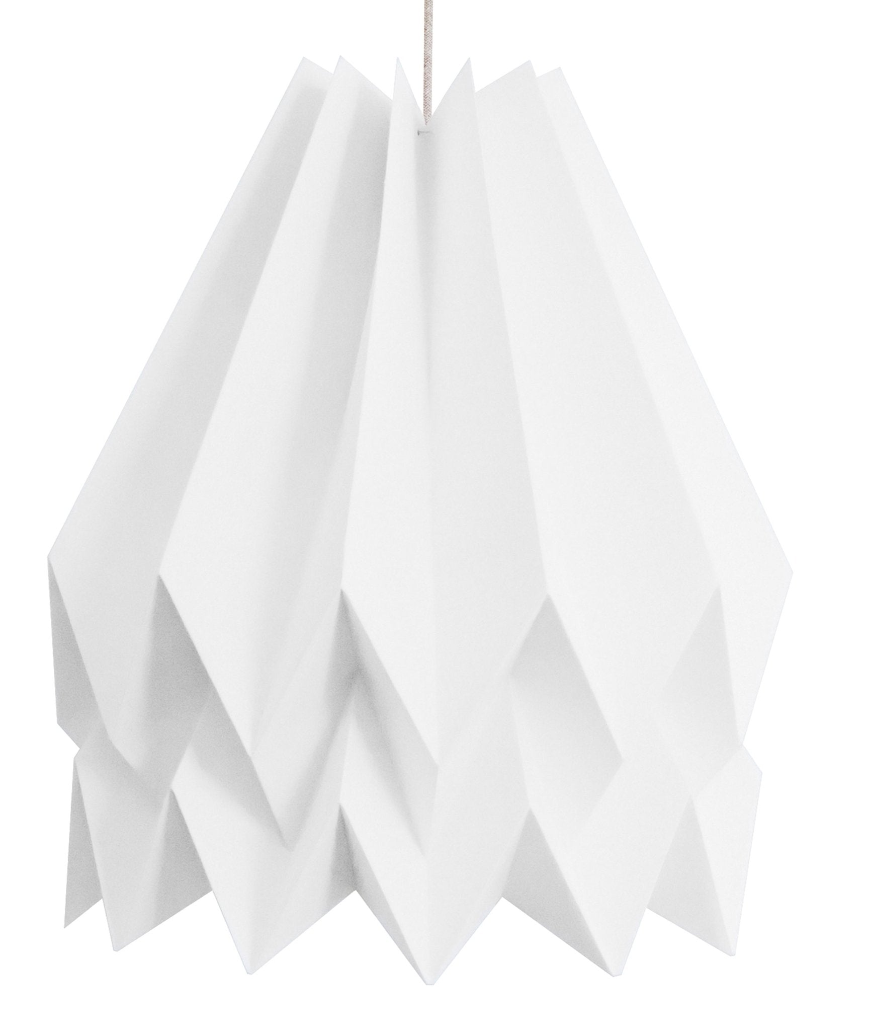 Lámpara de Techo Orikomi Plus Liso Blanco Polar - Seara Collection
